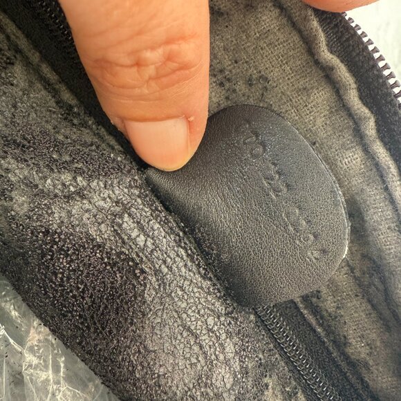 GUCCI Bamboo Top Handle Bag Black Leather | Authentic, Vintage Early 2000s - Picture 3 of 10